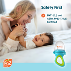 RaZbaby - RaZ Fruit Feeder & Teether - Orange & Blue