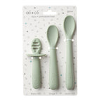 Ali+Oli - Ali+Oli (3-pc) Multi Stage Spoon Set for Baby (Pine) 6m+