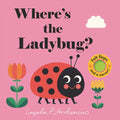 Cover of Penguin Random House LLC - Where's The Ladybug? featuring a cheerful ladybug illustration on a pink background with flowers, promoting playful learning toys for children.
