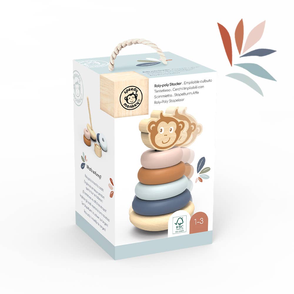 Speedy Monkey - Roly Poly Stacker