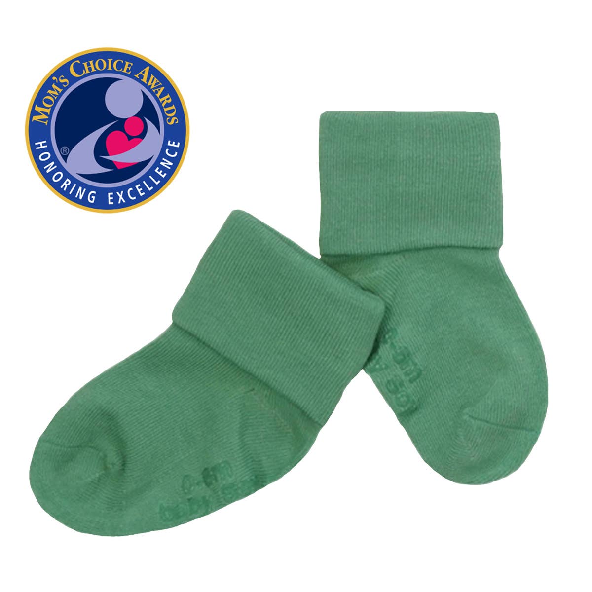 babysoy Inc - Babysoy Modern Stay on  Socks: Dragonfly / 0-6m
