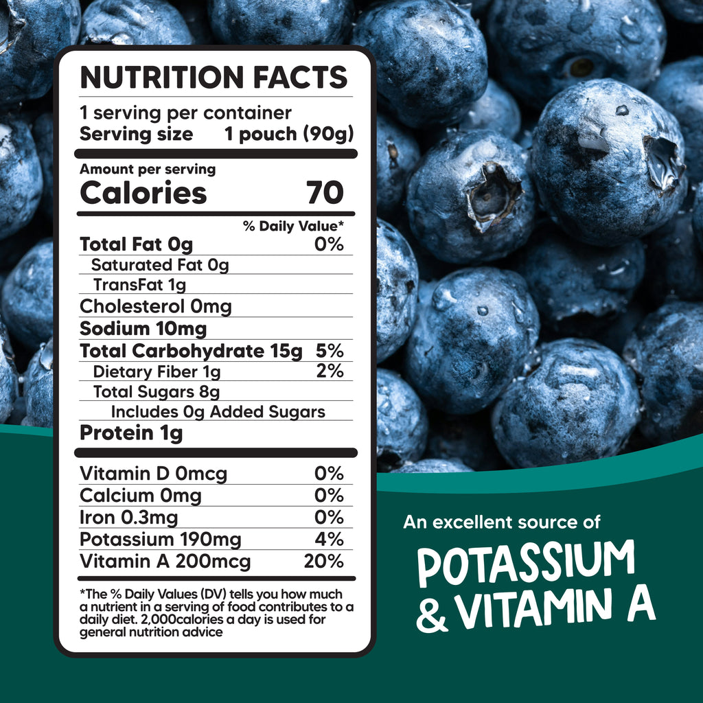 Snack Pouches - Organic - Berry Cool - 6 Pack