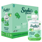 Snack Pouches - Organic - Broccoli & Pear - 6 Pack