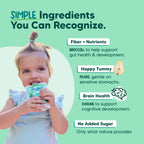 Snack Pouches - Organic - Broccoli & Pear - 6 Pack