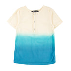 Miki Miette - Honolulu Pauli Henley Shirt & Rusty Shorts - Two Piece Set - 3T