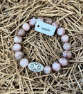 BeYoutiful Vibes - Stretch Bracelet ~ Lepidolite Gemstone