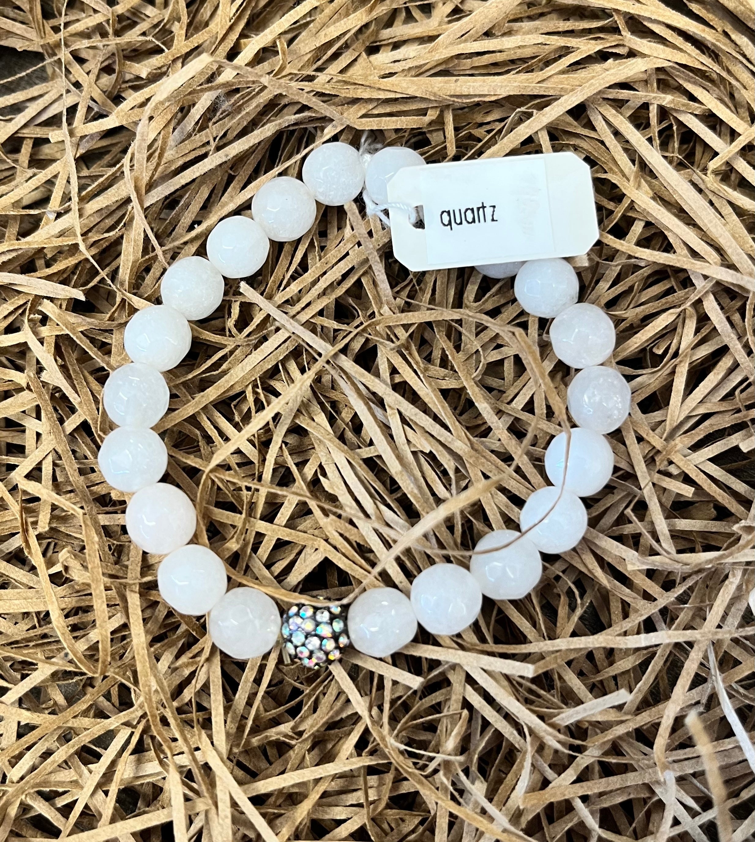 Stretch Bracelet ~ Quartz Gemstone