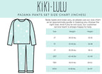 Kiki + Lulu - Rustic Blooms Ribbed Toddler/Big Kid Pajamas: 2T
