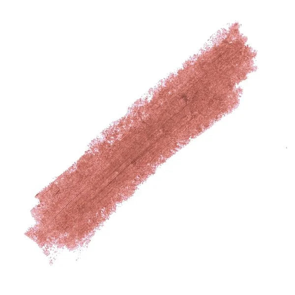 Swatch of a warm mauve pink lipstick shade from Merle Norman Cosmetics - Soft Blur Lipstick (Limited-Edition Discontinued), showcasing a smooth, velvety texture.