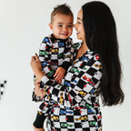 Kiki + Lulu - Racecar Convertible Footies: 18-24m