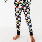 Kiki + Lulu - Racecar Kids Pajamas: 5/6T
