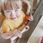 Ali+Oli - Ali+Oli (3-pc) Multi Stage Spoon Set for Baby (Blush) 6m+