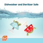 RaZbaby - Chompy Grip Teether: Red