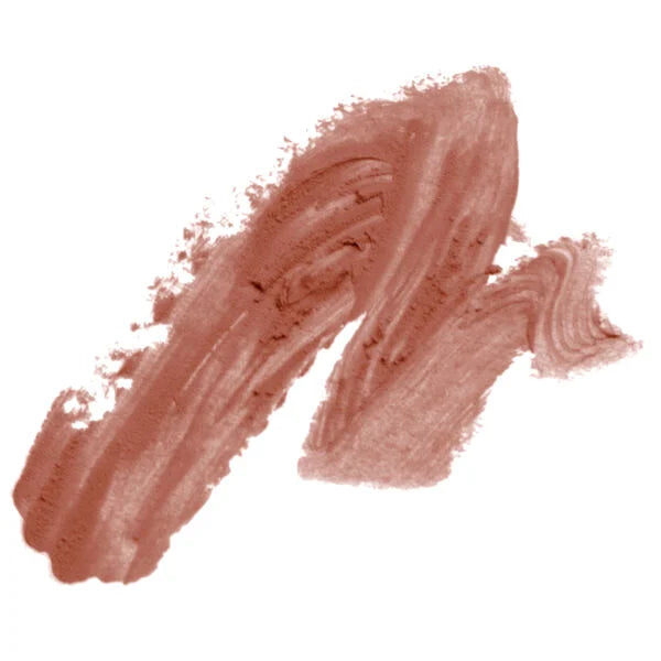 Swatch of Merle Norman Cosmetics - Age Defying+ Lipcolor in a warm guava shade, showcasing smooth, creamy texture ideal for stylish kids clothing and mom life essentials.