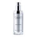 Anti-Aging Complex Emulsion Broad Spectrum SPF 30 in a sleek silver bottle with pump dispenser, offering advanced skincare with sun protection.