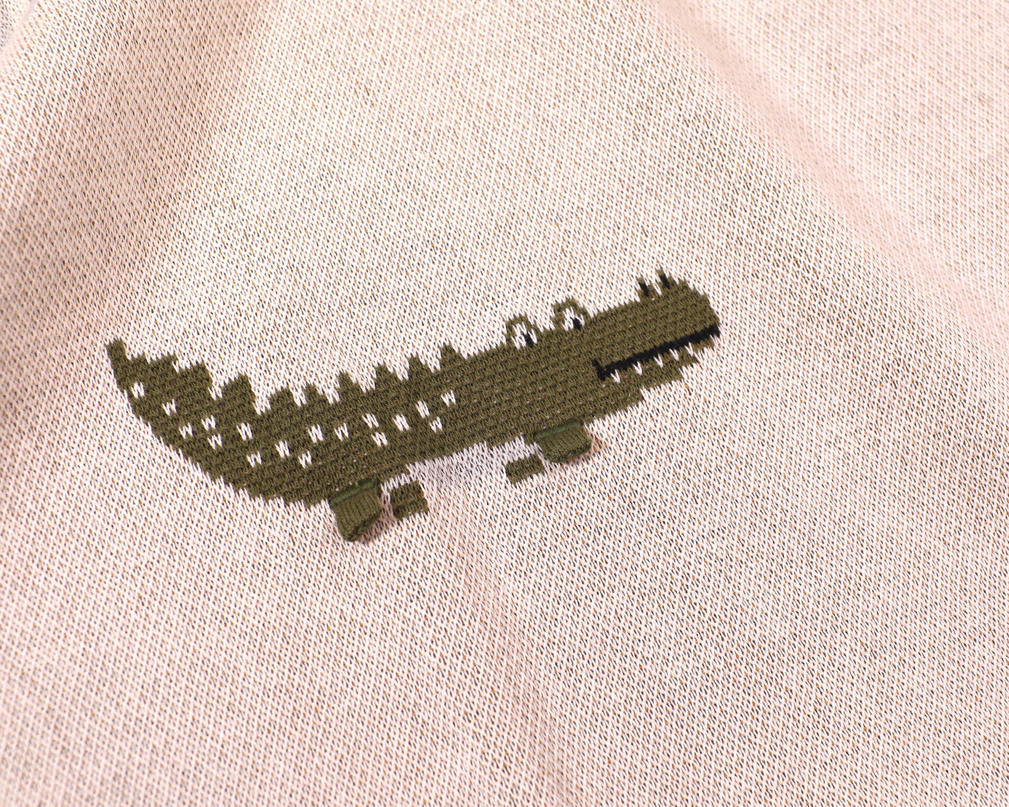 Viverano Organics - Savannah-Organic 3D Jacquard Sweater Knit Baby Blanket