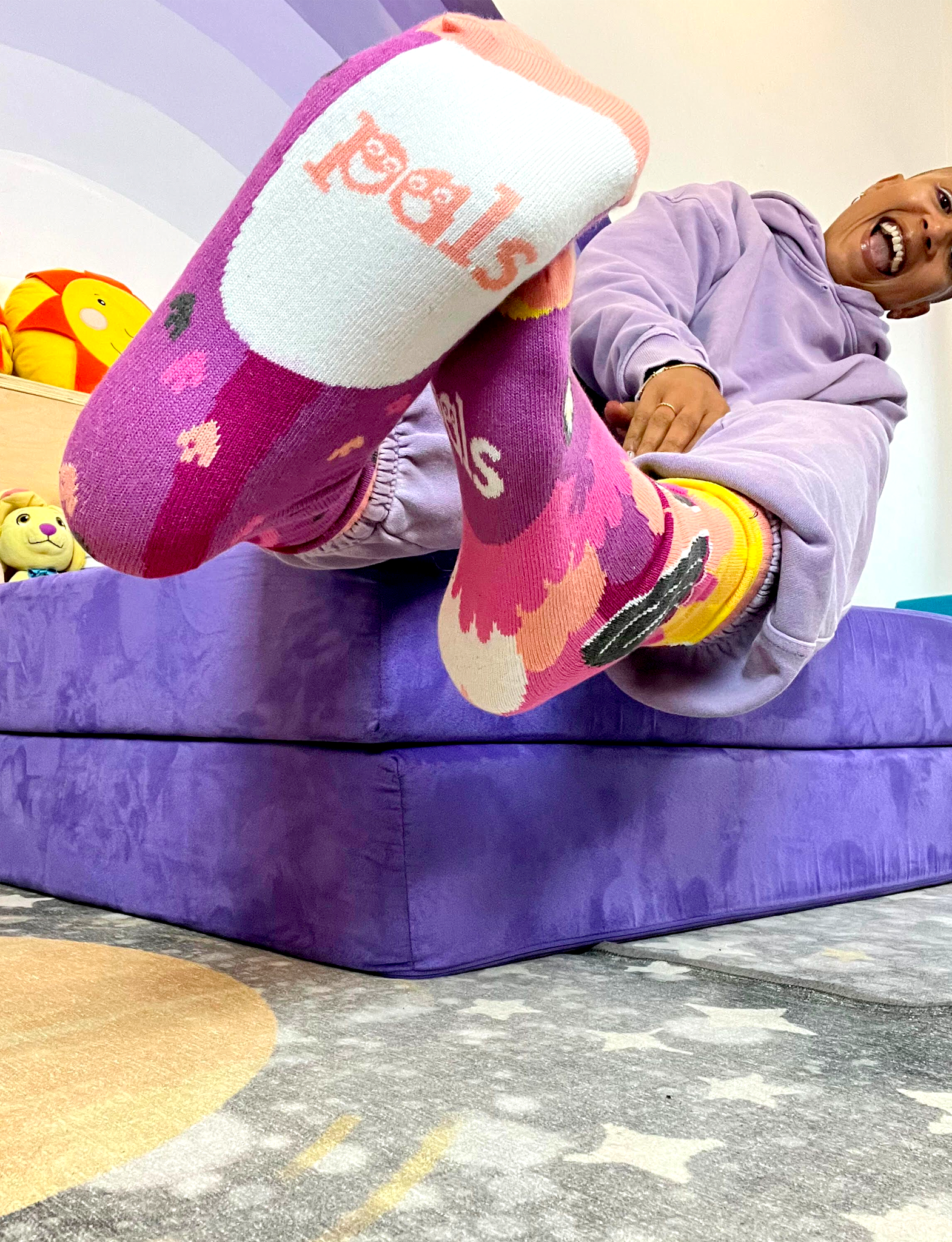 Pals Socks - Owl & Mouse Mismatched Animal Socks: Adults