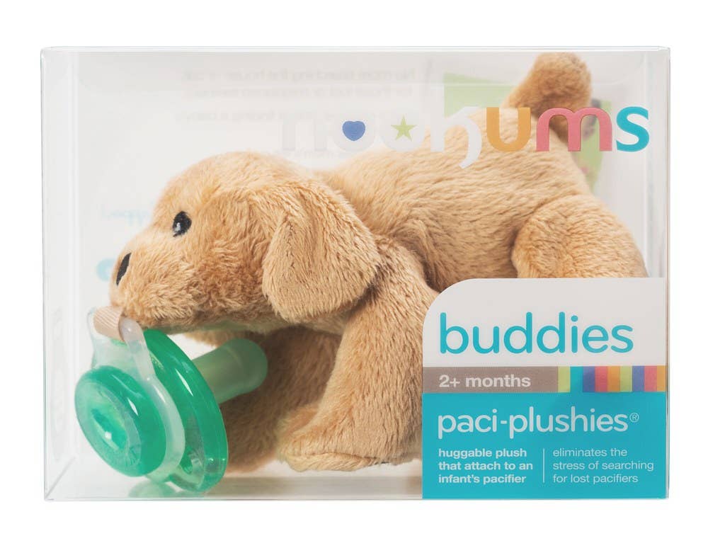 Nookums - Paci-Plushies Buddies - Rufus Retriever