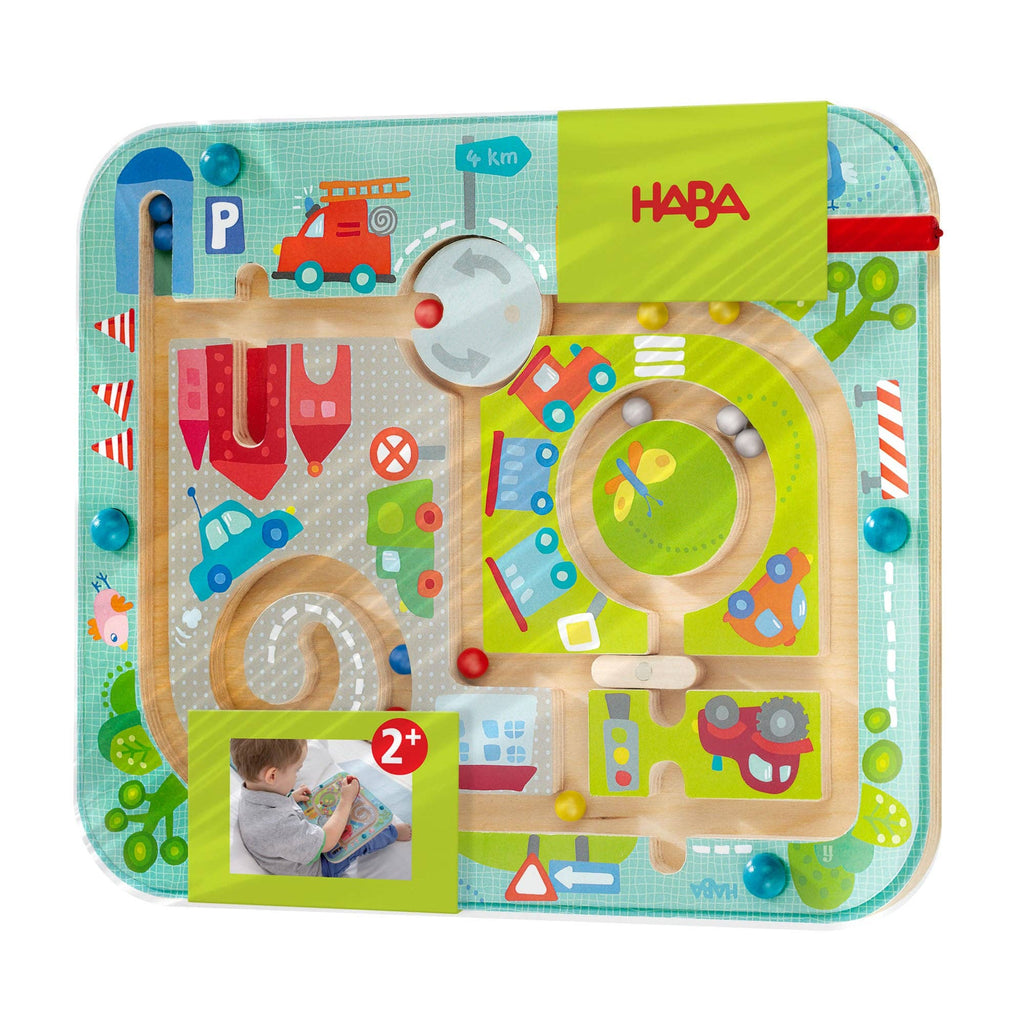 HABA USA - Town Maze Magnetic Puzzle Game
