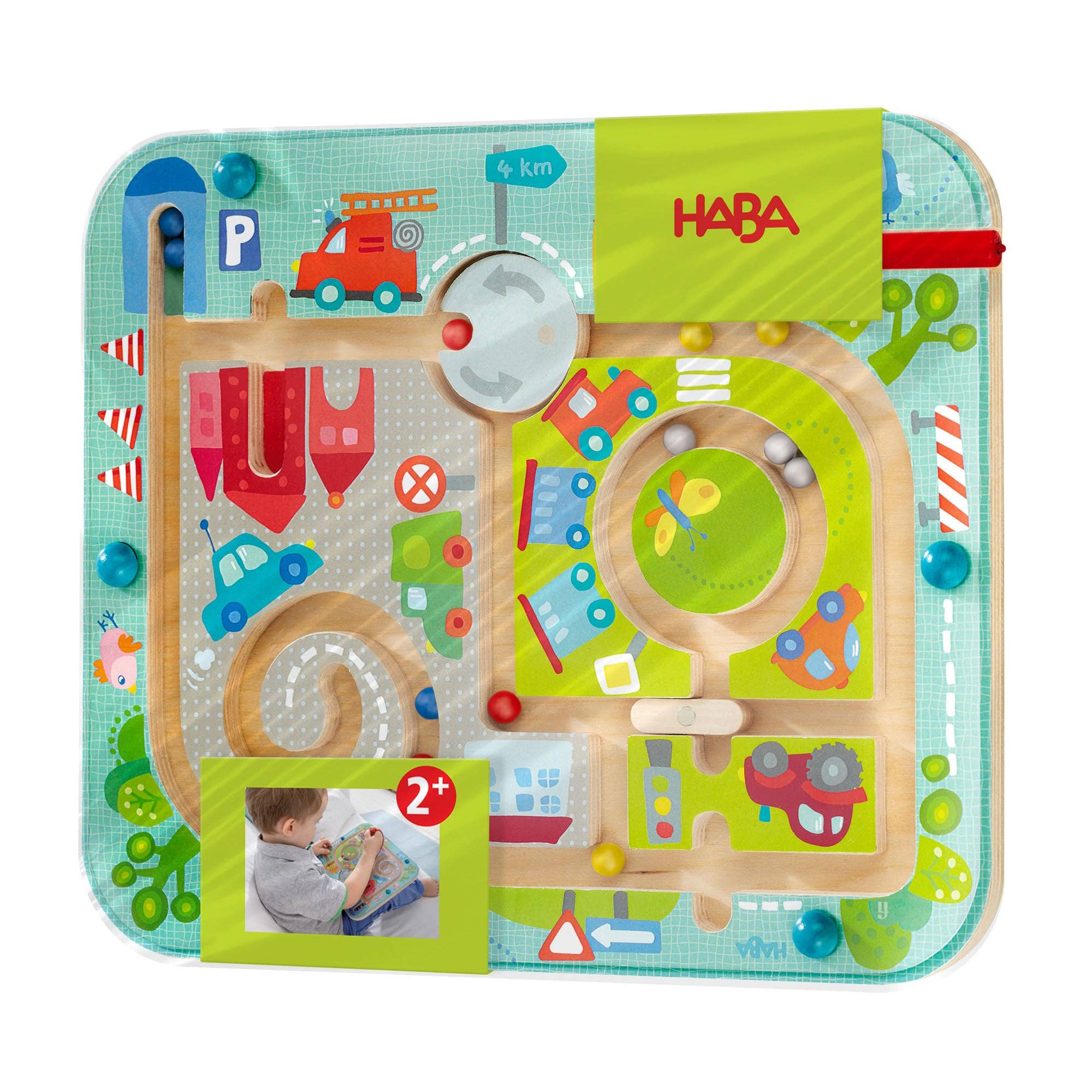 HABA USA - Town Maze Magnetic Puzzle Game