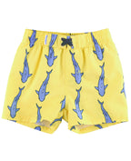 RuffleButts + RuggedButts - Boys Jawsome Swim Trunks
: 12-18m