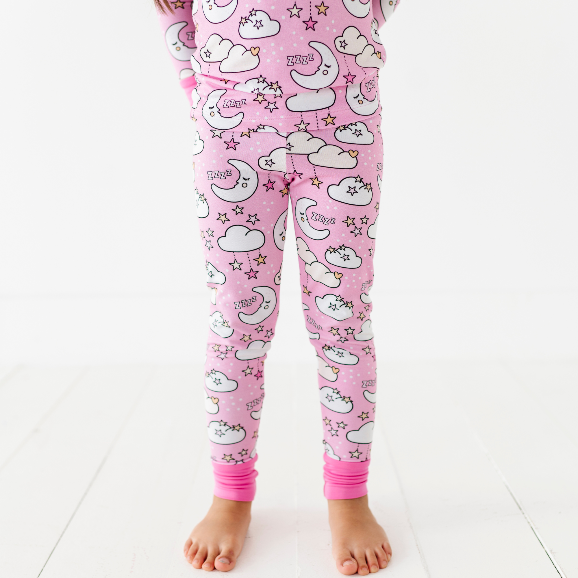 Kiki + Lulu - Pink Zzz Kids Pajamas: 3T