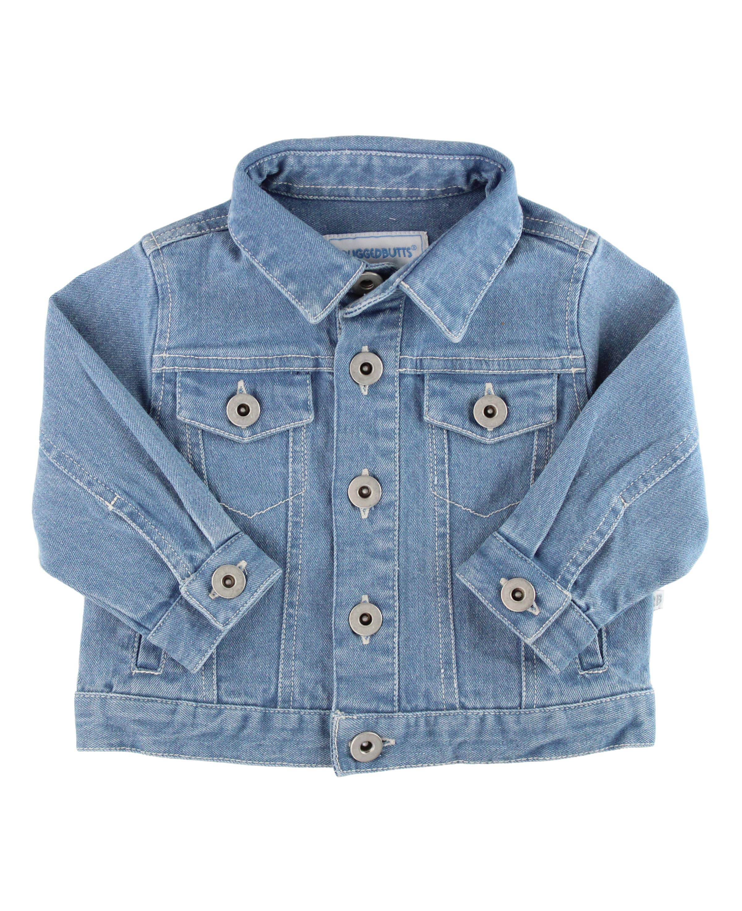 RuffleButts + RuggedButts - Boys Light Wash Jacket
: Blue / 2T