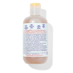 Bottle of California Baby - Swimmer's Defense™ Shampoo & Bodywash showing product information and ingredient details on the back label against a white background.