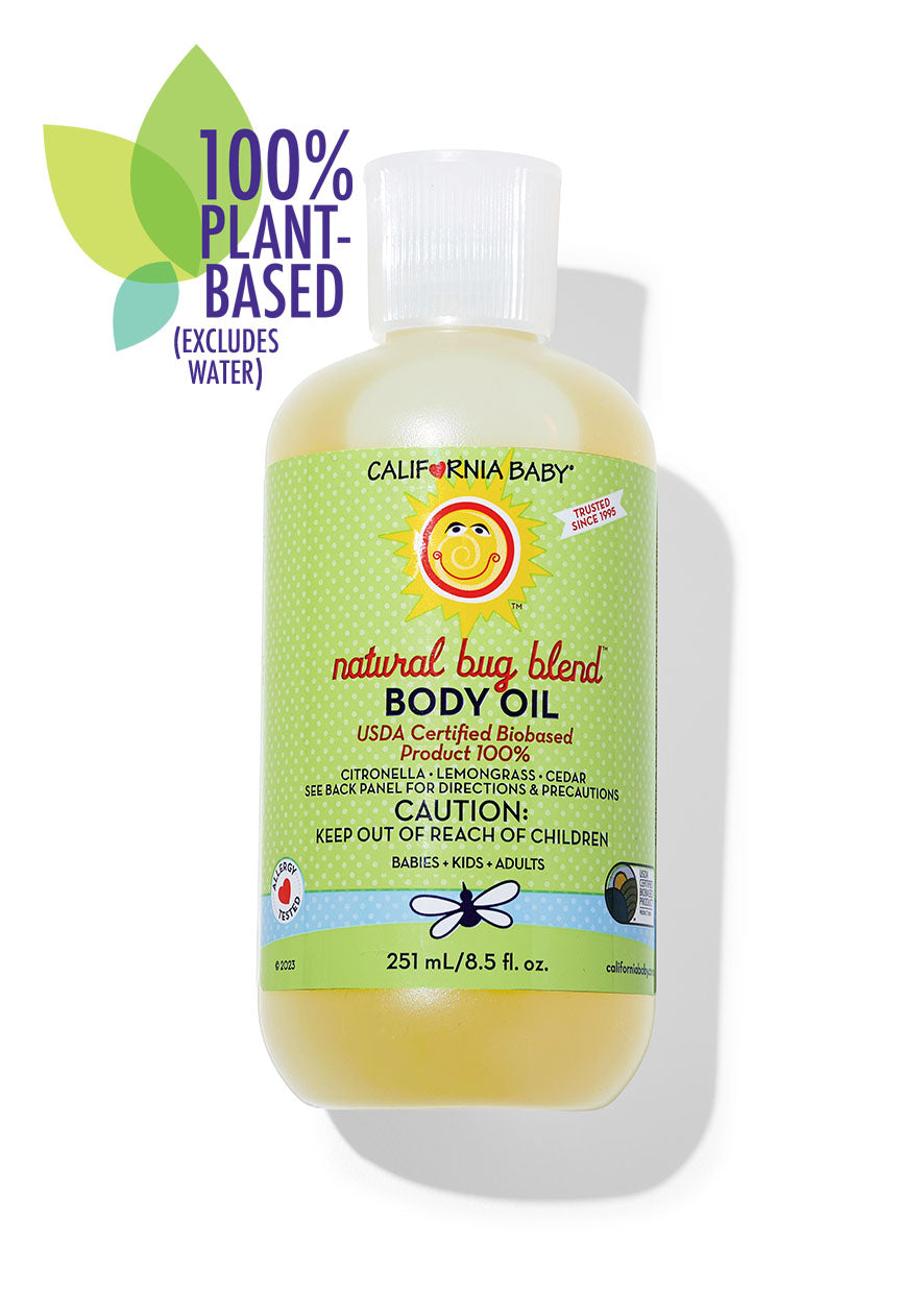 California Baby - Natural Bug Blend™ Body Oil 8.5oz Bug Oil