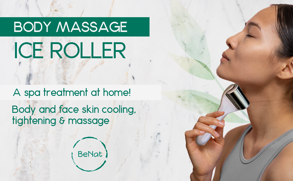 BeNat - Face & Body Massage Ice Roller
