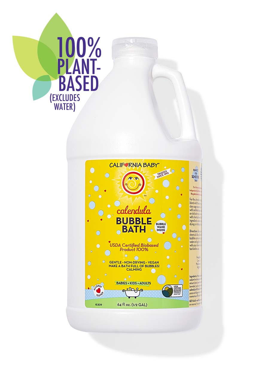 California Baby - Calendula™ Bubble Bath 64oz half gallon