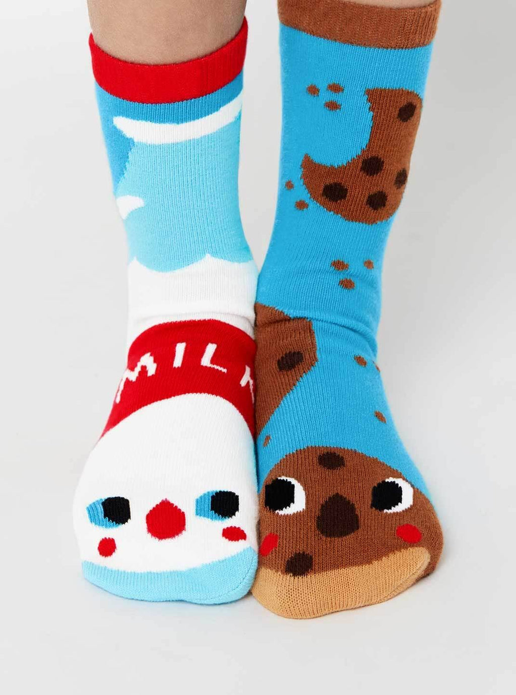 Pals Socks - Milk & Cookies Fun Mismatched Socks: Adults