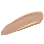 Swatch of Merle Norman Cosmetics - CC Cream Broad Spectrum SPF 30 in a medium bisque shade with a smooth, creamy texture ideal for natural-looking coverage.
