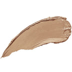 Smooth warm medium beige swatch of Cover Up foundation, showcasing creamy texture for natural, flawless coverage in a soft neutral tone.