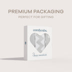 Comfy Cubs - Baby Easy Swaddle Blankets - Pack of 3: Grey / Small 0-3m