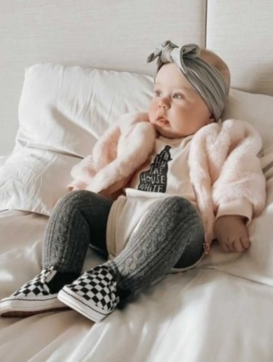 Finn + Emma - Baby graphic organic bodysuit | I'll have a Bottle of the House White: 6-9m