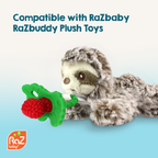 RaZbaby - RaZberry Silicone Teether 2PK - Red & Dark Blue