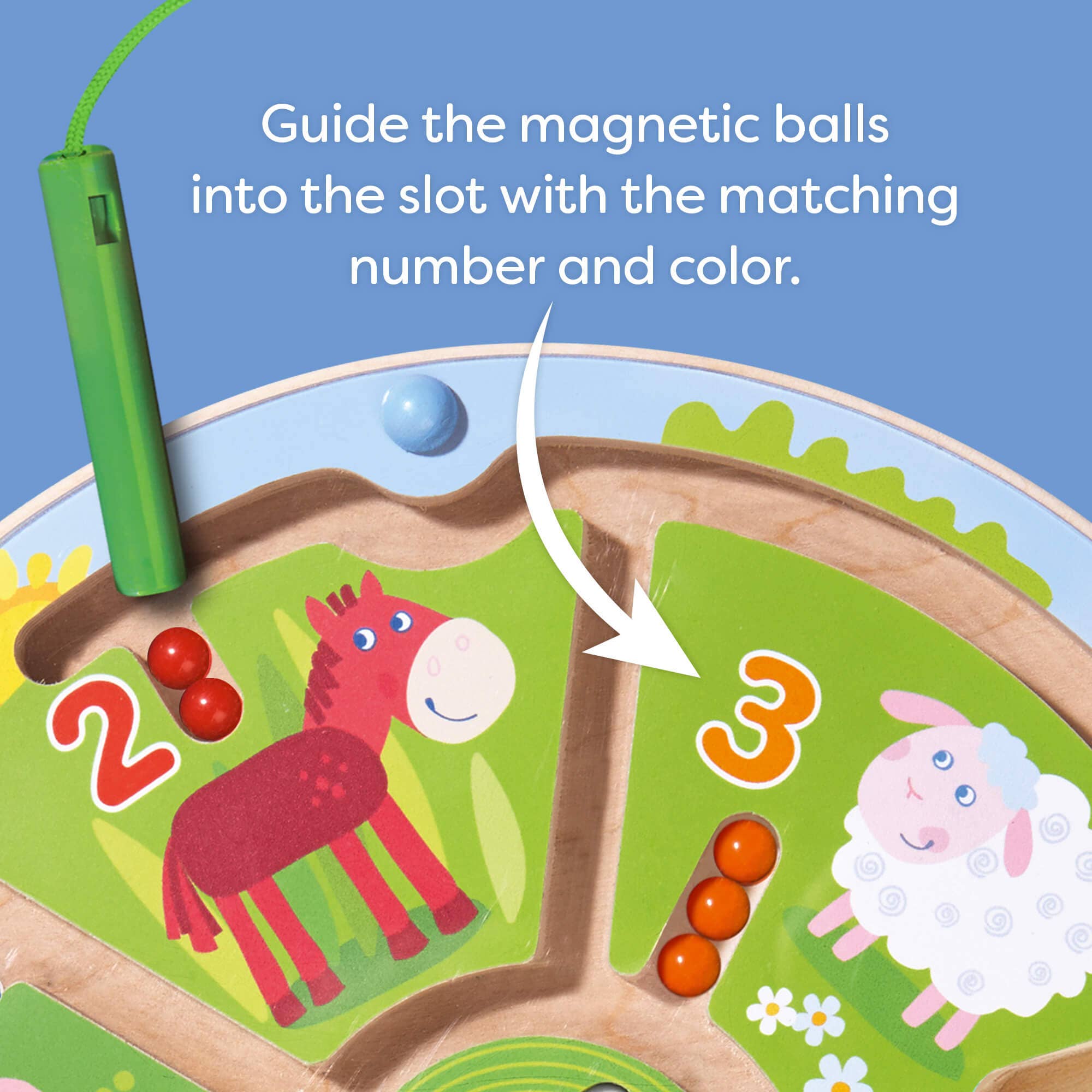 HABA USA - Number Maze Magnetic Game