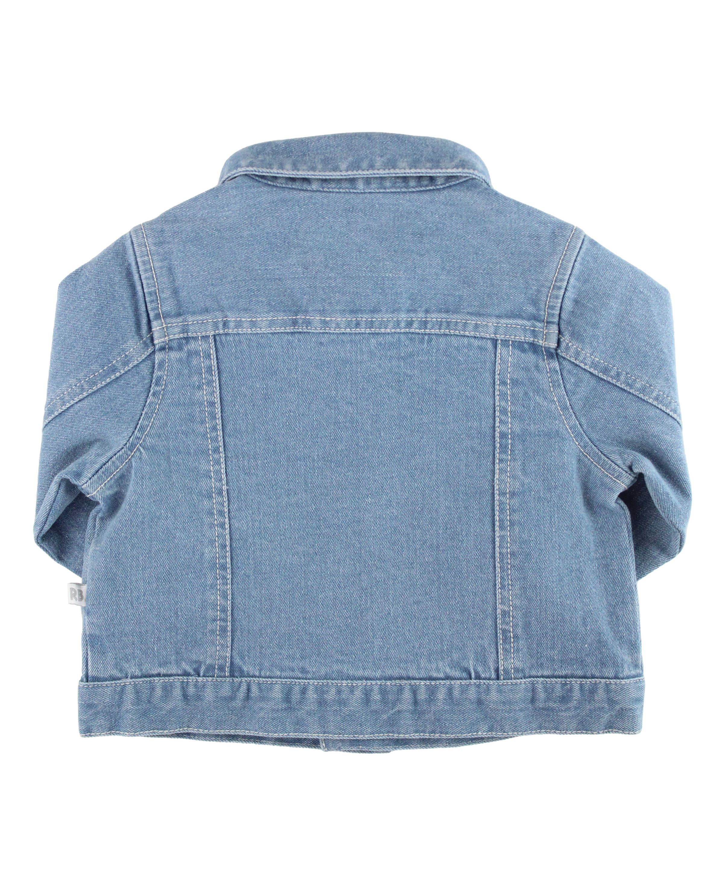 RuffleButts + RuggedButts - Boys Light Wash Jacket
: Blue / 12-18m