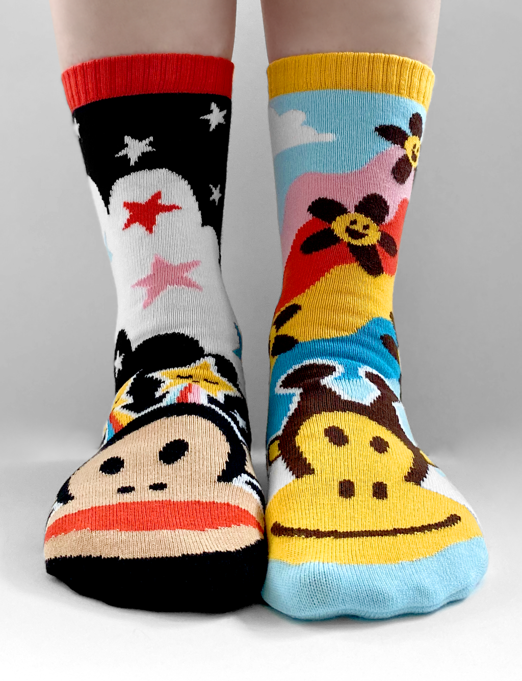 Pals Socks - Julius & Clancy Fun Mismatched Socks (Limited Edition): Adult