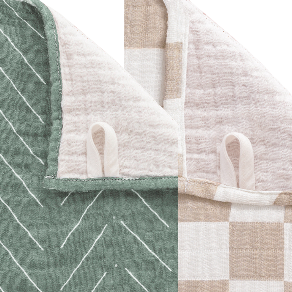 Itzy Ritzy - Breastfeeding Boss™: Sage Mudcloth