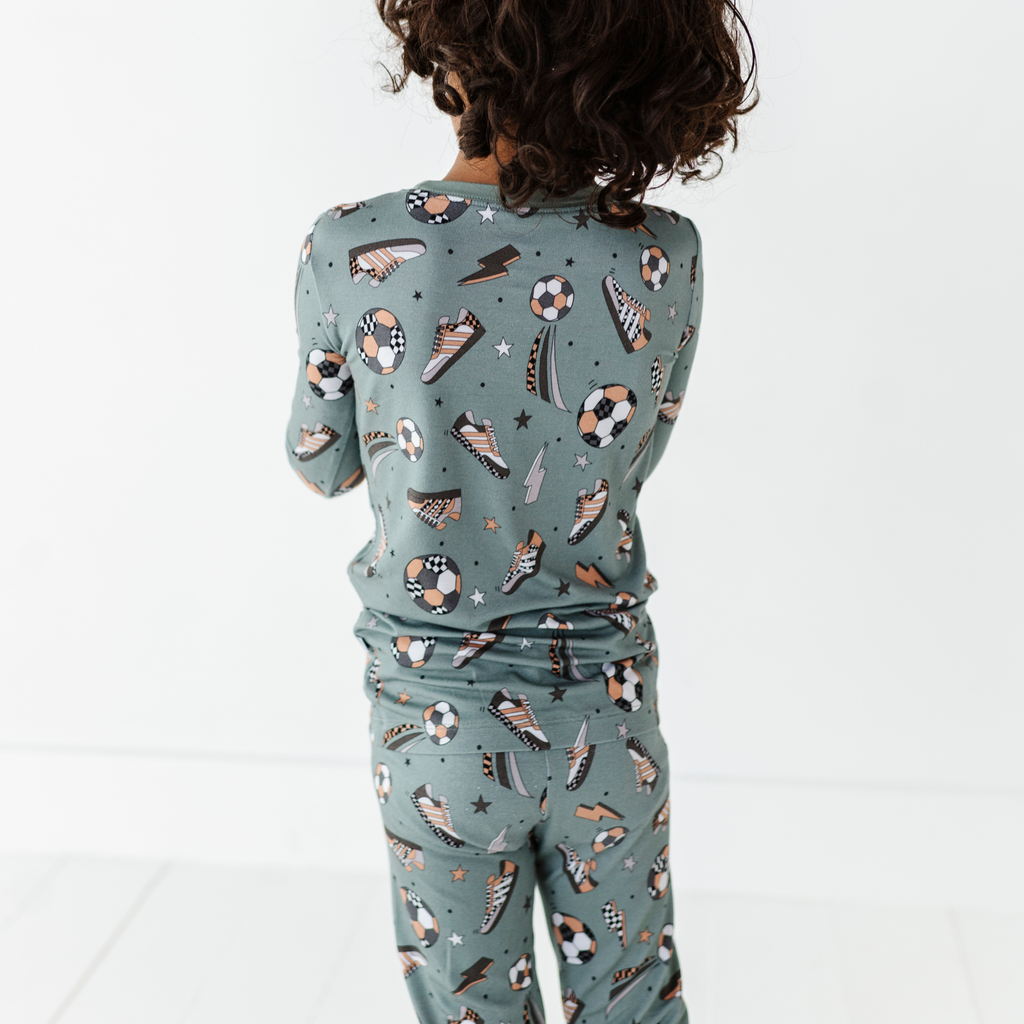 Kiki + Lulu - Goal Hard or Go Home Toddler/Big Kid Pajamas: 4T