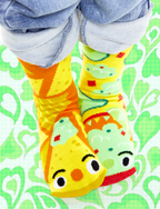 Pals Socks - Chips & Guac Mismatched Socks: Adult