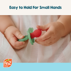 RaZbaby - RaZberry Silicone Teether 2PK - Red & Dark Blue