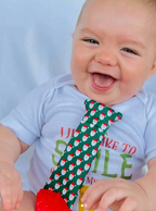 Tasty Tie® - Tasty Tie Teether, Crinkle Toy, Baby Boy Gift: Santa