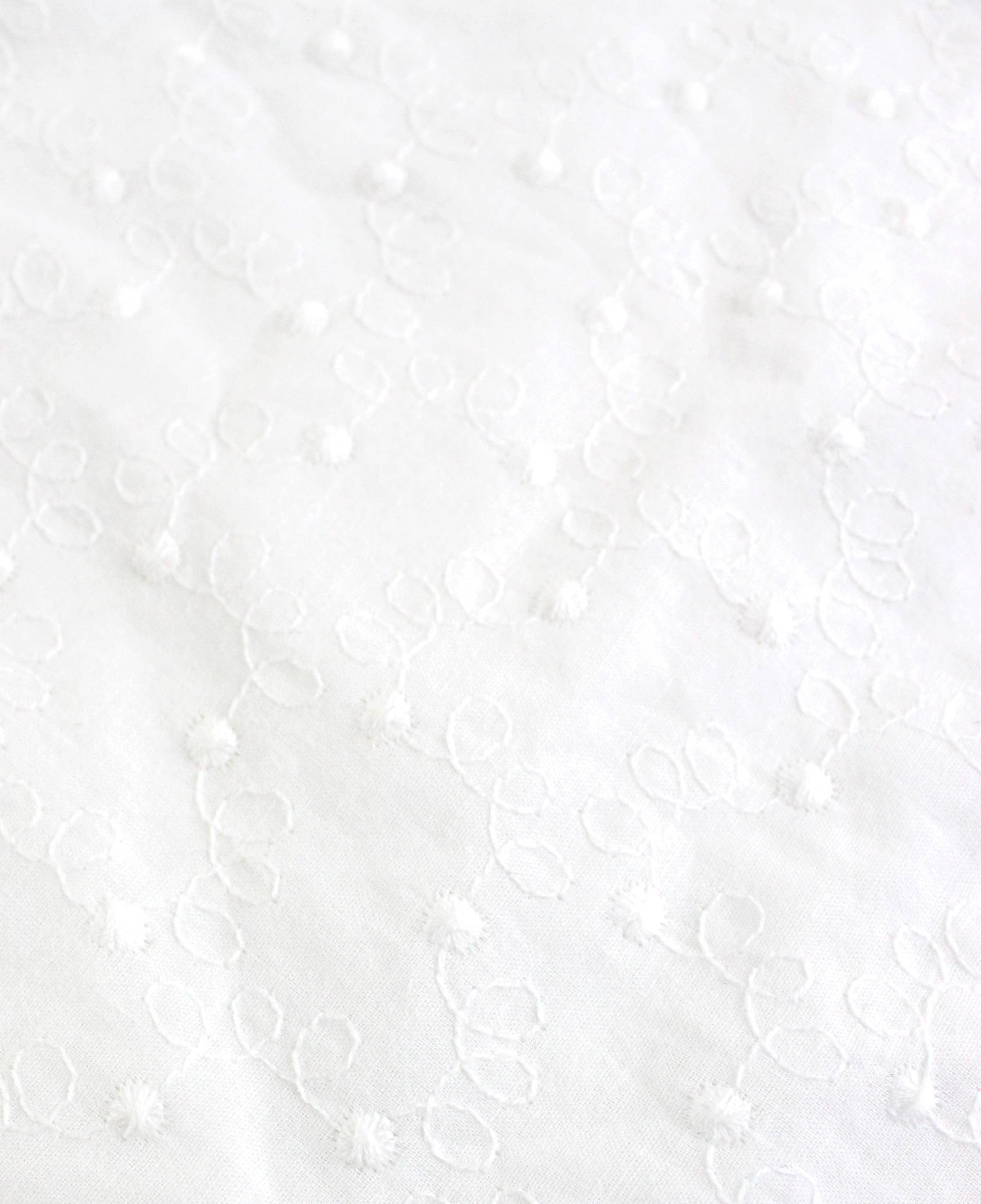 RuffleButts + RuggedButts - Baby Girls White and Pink Swiss Dot Swing Top & Bloomer Set
: White / 3-6m