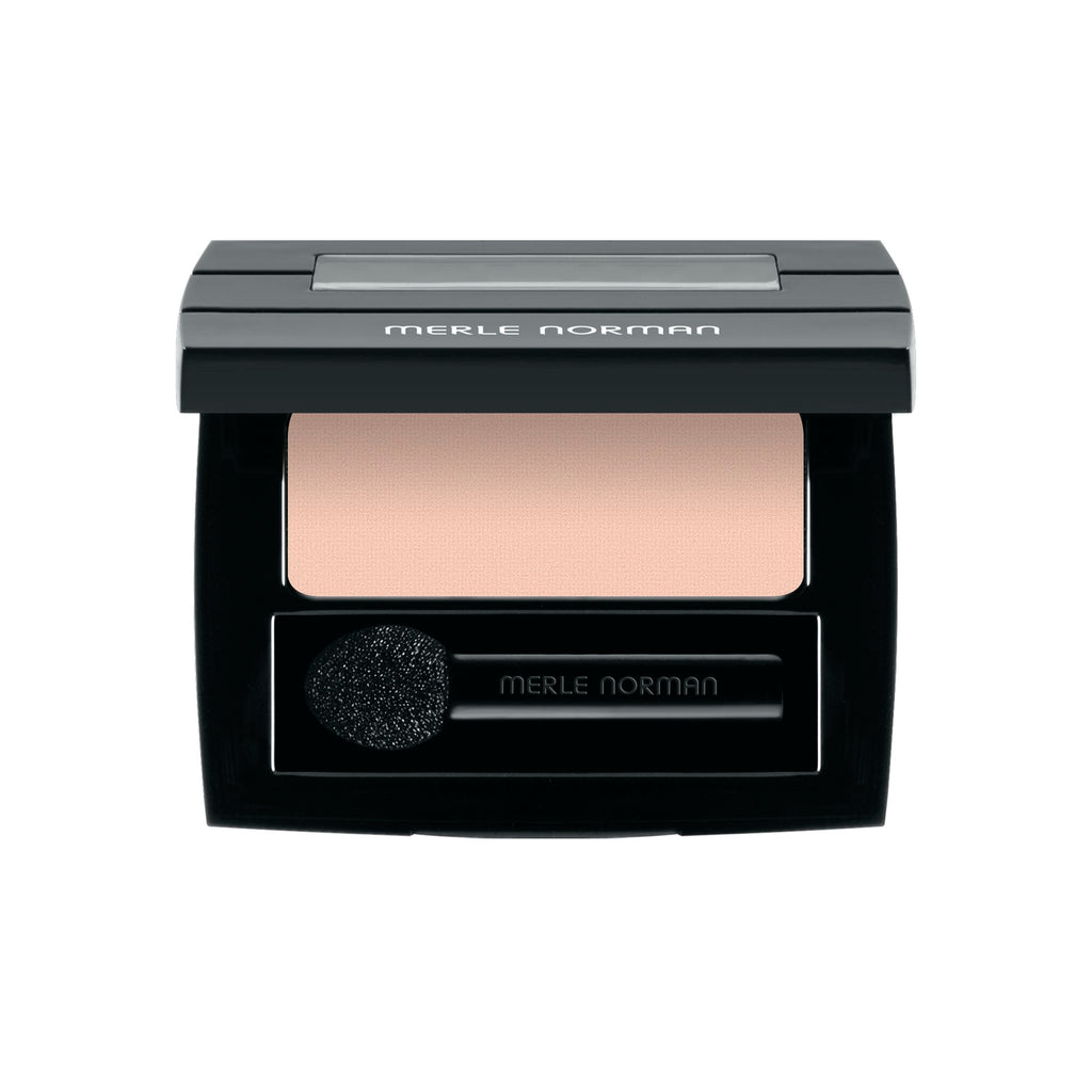 Compact powder eyeshadow in a soft neutral tone with applicator, part of Soft Touch Shadow collection, perfect for a natural look.