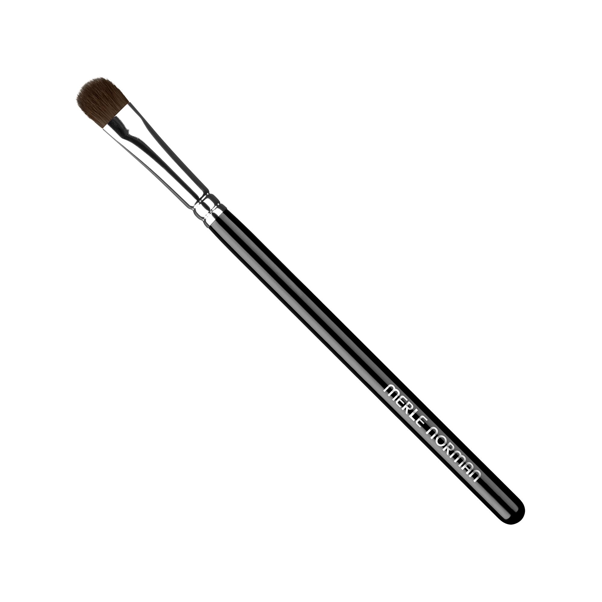 Makeup Artistry Eyes #2 Brush (Shadow) with a sleek black handle and soft bristles designed for precise eyeshadow application, perfect for mom life essentials.