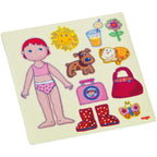 HABA USA - Dress-Up Doll Lilli Magnetic Game