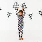 Kiki + Lulu - Racecar Kids Pajamas: 2T